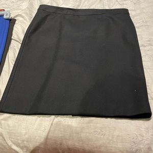 JCrew black no.2 pencil skirt, size 16